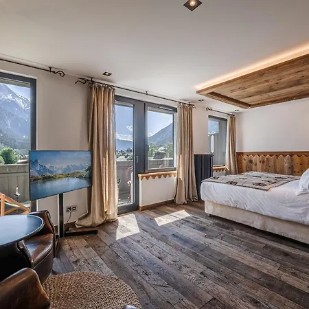 ホテル Chalet-hotel Hermitage