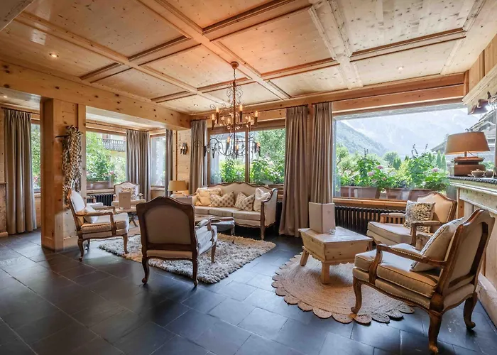 فندق Chalet-hotel Hermitage 4*